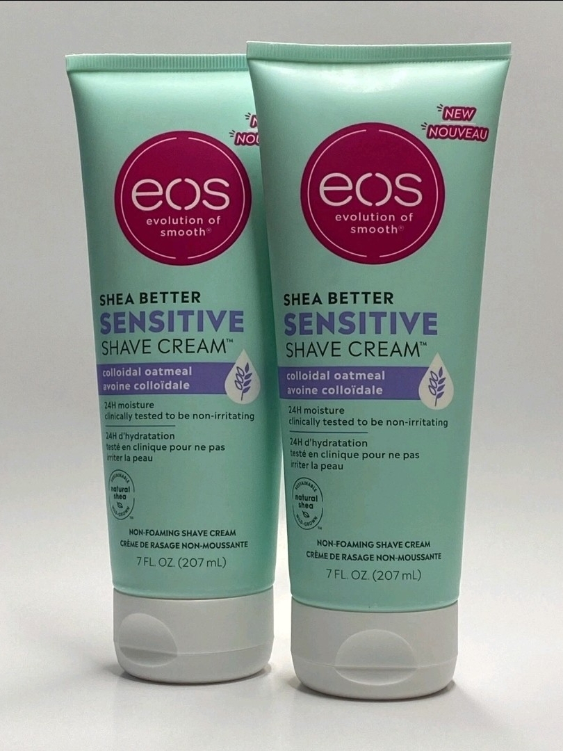 Eos Shea Better Sensitive Shave Cream Colloidale Oatmeal